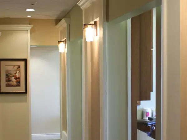 Hallway at Island Smiles Dentistry